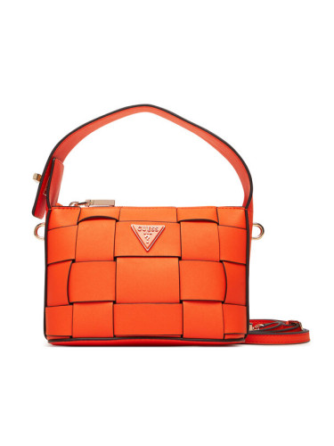 Guess Дамска чанта Maylee Mini HWWG96 61720 Оранжев