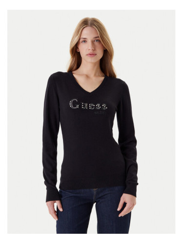 Guess Пуловер W5YR24 Z2NQ2 Черен Regular Fit