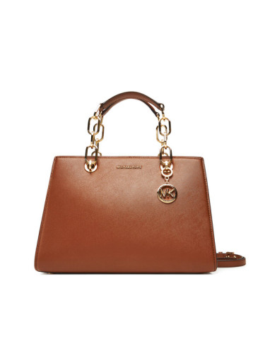 MICHAEL Michael Kors Дамска чанта Cynthia 30S4GCYS2T Кафяв