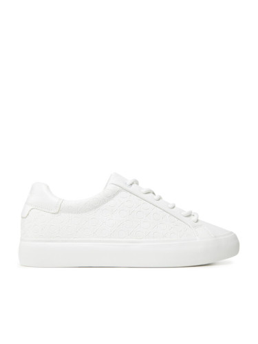 Calvin Klein Сникърси Vulc Lace Up Mono Pu HW0HW02573 Бял