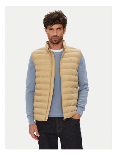 Tommy Hilfiger Елек MW0MW37677 Бежов Regular Fit