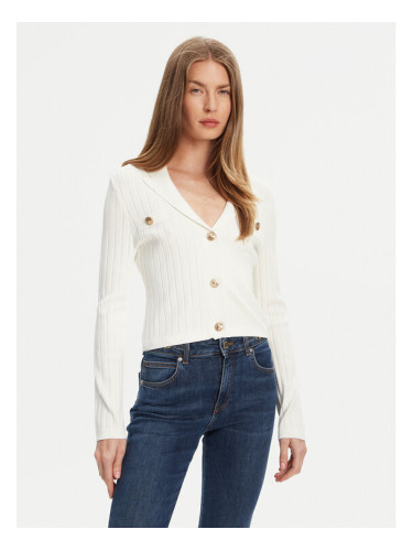 Guess Кардиган W5YR11 Z0130 Бял Regular Fit