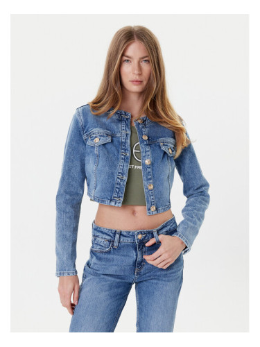 Guess Дънково яке W5YN53 D5QP2 Син Regular Fit