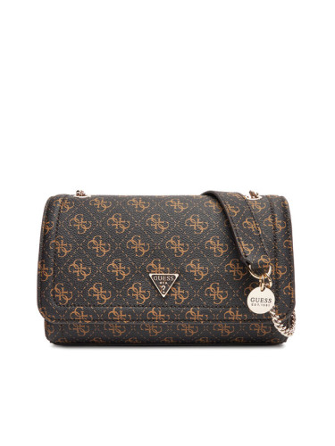 Guess Дамска чанта Noelle II HWQG96 72210 Кафяв