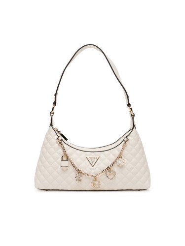 Guess Дамска чанта Everlee HWEG86 79180 Екрю