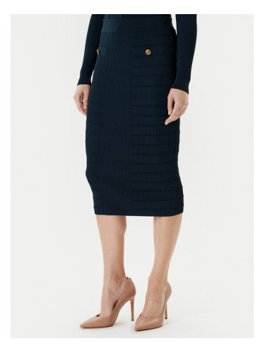 Guess Пола тип молив W5YD66 Z0130 Зелен Slim Fit