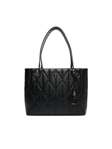 Guess Дамска чанта Aldina HWGG96 63250 Черен