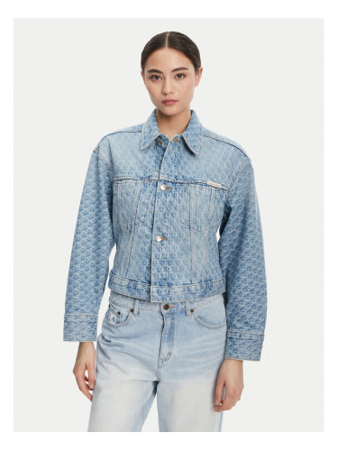 Calvin Klein Jeans Дънково яке LV047C782G Син Oversize