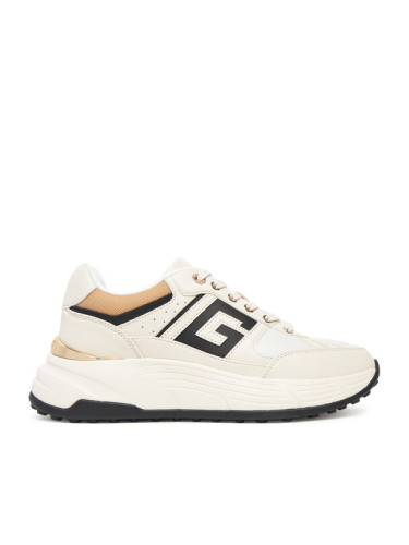 Guess Сникърси FLTFON FAB12 Екрю