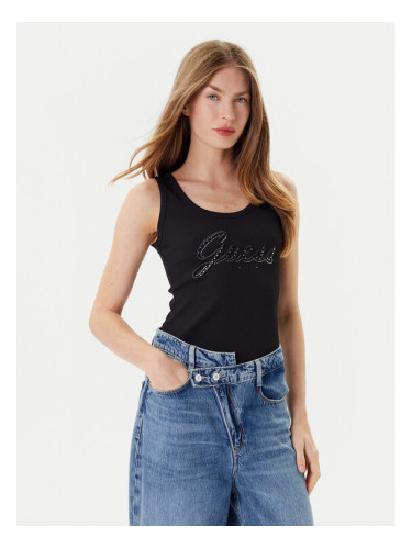 Guess топ W5YP00 KCXJ2 Черен Regular Fit