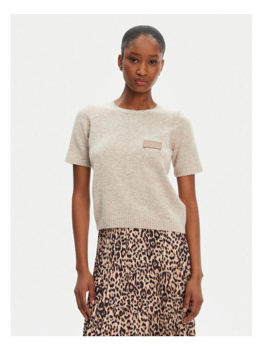 Munthe Пуловер Pantas 252160425270 Бежов Regular Fit