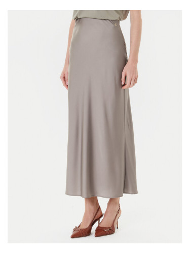 Guess Миди пола W5YD55 WF1T2 Сив Regular Fit