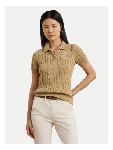 LAUREN RALPH LAUREN Пуловер 200932224011 Бежов Slim Fit