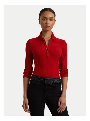 LAUREN RALPH LAUREN Пуловер 200971091003 Червен Slim Fit