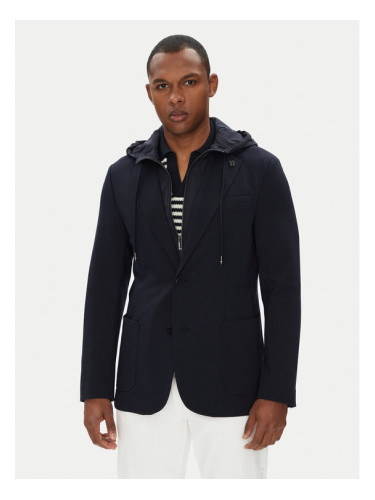 Tommy Hilfiger Сако MW0MW39742 Тъмносин Regular Fit