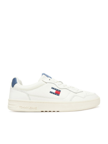 Tommy Jeans Сникърси (New)Tjm Cupsole Leather Ess EM0EM01443 Бял