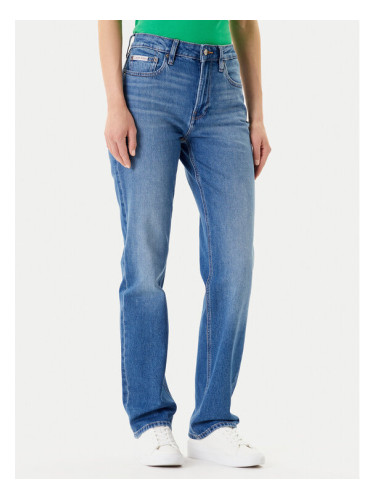 Calvin Klein Jeans Дънки LV047B913G Син Straight Fit