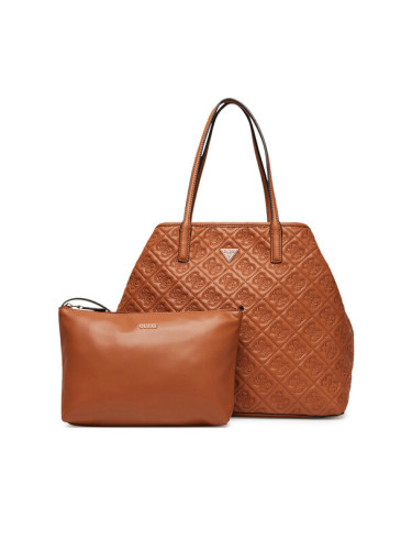 Guess Дамска чанта Adelasia HWQL96 58240 Кафяв