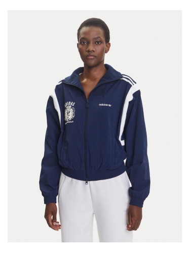 adidas Суитшърт Mascotte Woven JY2809 Тъмносин Regular Fit