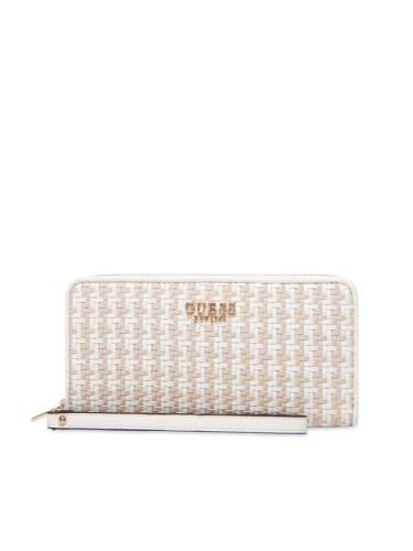 Guess Портфейл Mirema Slg SWWG96 31146 Бял