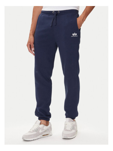 Alpha Industries Долнище анцуг 156370 Тъмносин Regular Fit