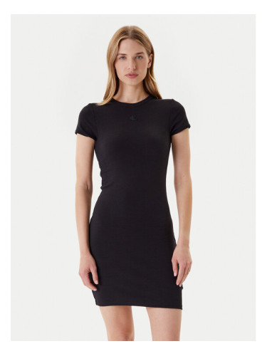 Calvin Klein Jeans Ежедневна рокля LV047B266G Черен Slim Fit