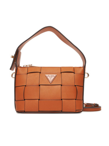 Guess Дамска чанта Maylee Mini HWWG96 61720 Кафяв