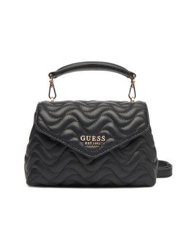 Guess Дамска чанта Melisandra Mini HWQG96 53780 Черен