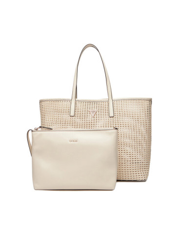 Guess Дамска чанта Brigitta HWWZ72 06240 Екрю