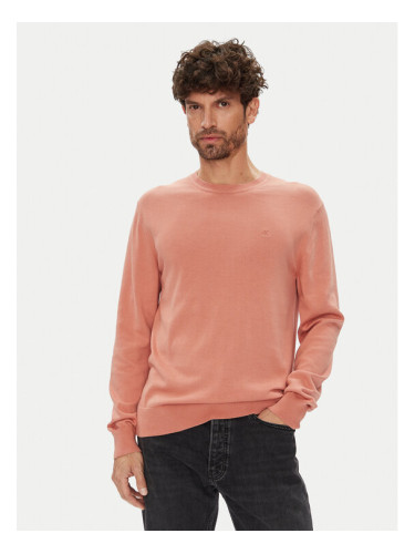 Calvin Klein Пуловер LV040BM343 Коралов Regular Fit
