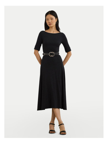 LAUREN RALPH LAUREN Ежедневна рокля 200973599001 Черен Slim Fit