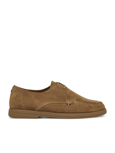Tommy Hilfiger Мокасини Moc T Derby FM0FM05495 Кафяв