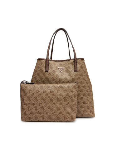 Guess Дамска чанта Victtoria HWESG9 51429 Кафяв