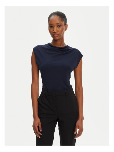 BOSS Блуза Elamma 50541896 Тъмносин Slim Fit