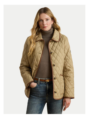 LAUREN RALPH LAUREN Преходно яке 2,9798E+11 Бежов Straight Fit
