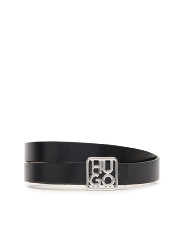 HUGO Дамски колан 50548474 Черен