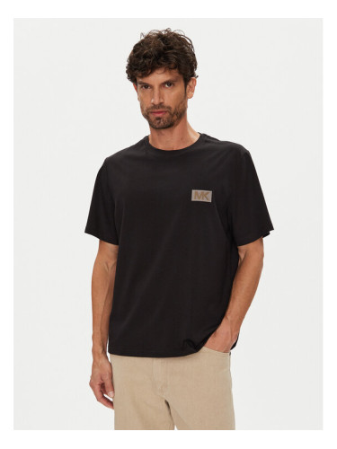 Michael Kors Тишърт CT552NHFV4 Черен Regular Fit