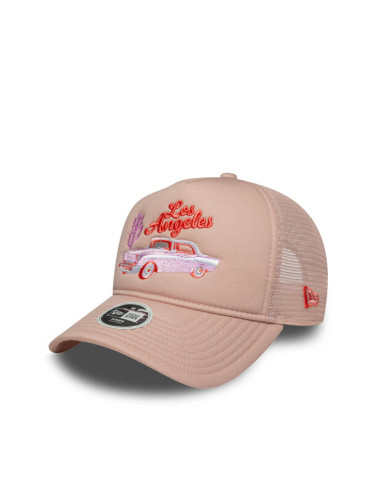 New Era Шапка с козирка Western 9FORTY A-Frame 60667504 Розов