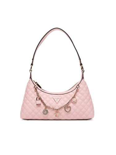 Guess Дамска чанта Everlee HWEG86 79180 Розов