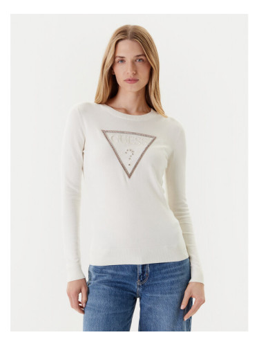 Guess Пуловер W5YR23 Z2NQ2 Екрю Regular Fit