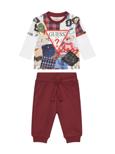 Guess Детски комплект I5YG00 K8HM4 Бордо Regular Fit