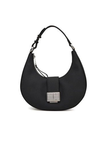 Tommy Jeans Дамска чанта Tjw Crush Shoulder Bag AW0AW17539 Черен