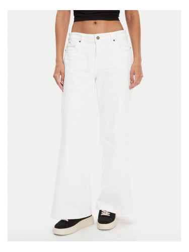 Guess Jeans Дънки W5YA0O D0131 Бял Regular Fit