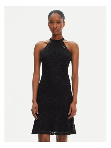 Guess Коктейлна рокля W5YK0C KCS90 Черен Classic Fit