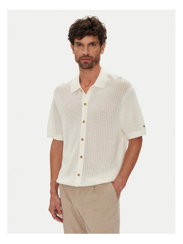 Tommy Hilfiger Риза MW0MW39530 Бежов Regular Fit