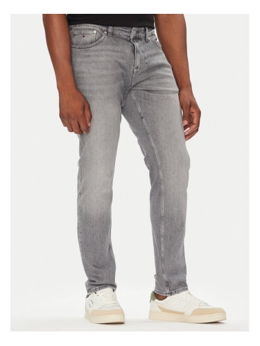 Tommy Jeans Дънки Austin DM0DM21231 Сив Slim Fit