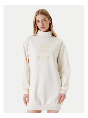 Guess Ежедневна рокля V5YK07 KCX22 Екрю Regular Fit