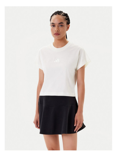 adidas Тишърт ALL SZN JJ1243 Бял Regular Fit