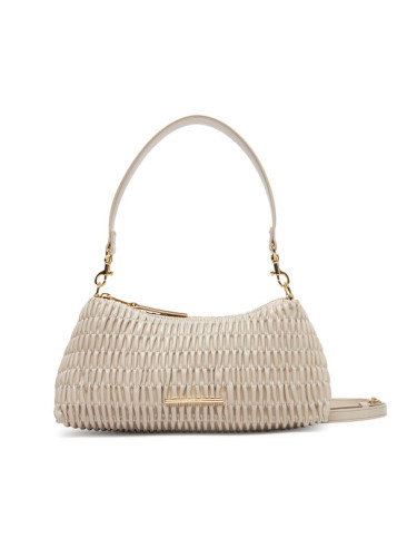 Calvin Klein Дамска чанта Ruched Drop Shoulder Bag LV04K3088G Бежов