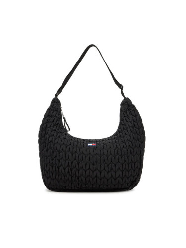 Tommy Jeans Дамска чанта Tjw Urban Large Quilted AW0AW17929 Черен